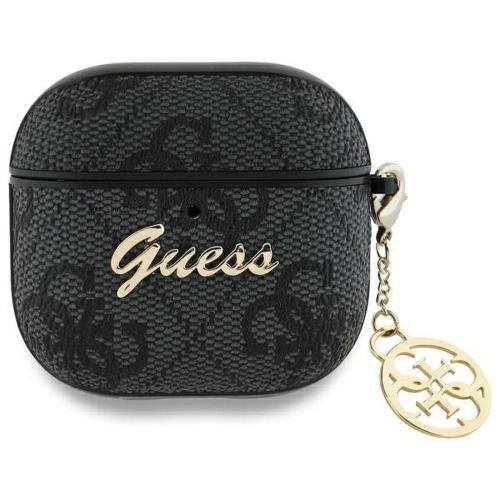 GUESS futerał do APPLE AirPods 4 GUA4G4GSMK (PU 4G W / Charm) czarny