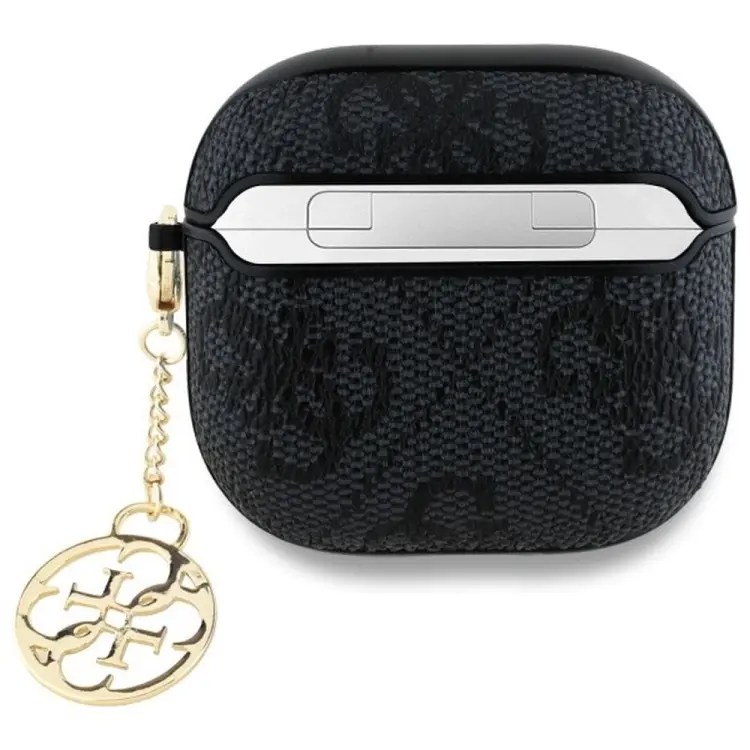 GUESS futerał do APPLE AirPods 4 GUA4G4GSMK (PU 4G W / Charm) czarny