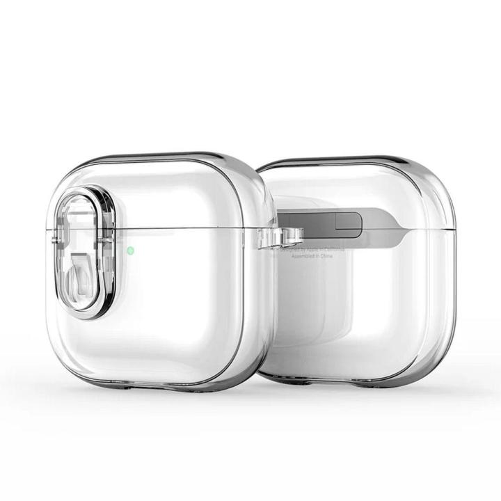 DUX DUCIS futerał PECL ochronny TPU+PC na AirPods 4 transparentny