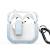 DUX DUCIS futerał PECP ochronny TPU+PC na AirPods 4 biało niebieski