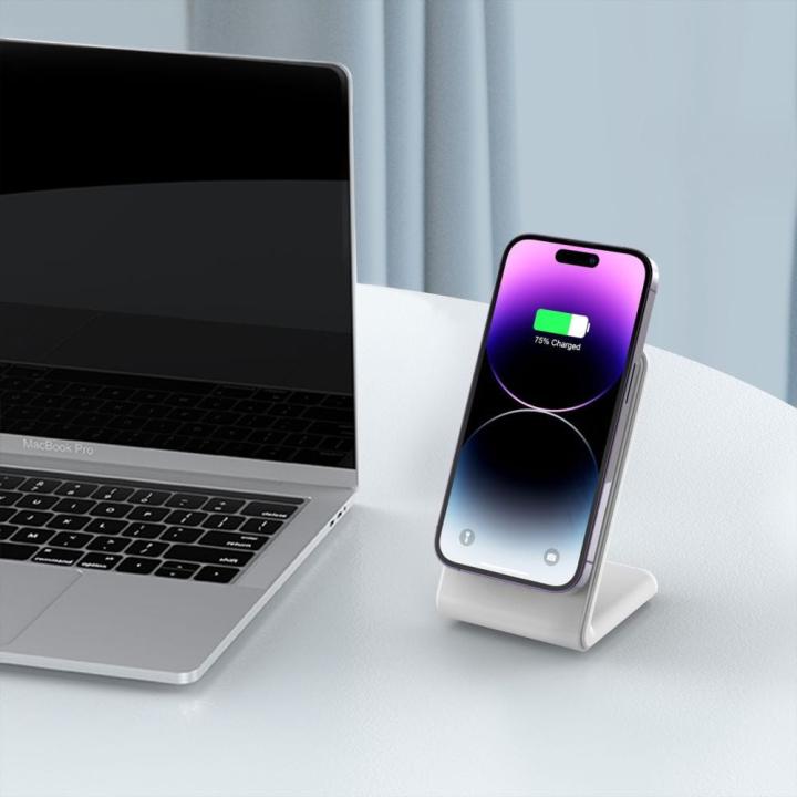 TECH-PROTECT QI15W-A38 MAGNETIC MAGSAFE WIRELESS CHARGER WHITE