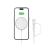 TECH-PROTECT QI15W-A44 MAGNETIC MAGSAFE WIRELESS CHARGER WHITE