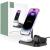 TECH-PROTECT QI15W-A22 3IN1 MAGNETIC MAGSAFE WIRELESS CHARGER BLACK