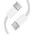 TECH-PROTECT C20W 2-PORT NETWORK CHARGER PD 20W / QC3.0 + TYPE-C CABLE WHITE