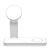 TECH-PROTECT QI15W-A47 3IN1 MAGNETIC MAGSAFE WIRELESS CHARGER WHITE