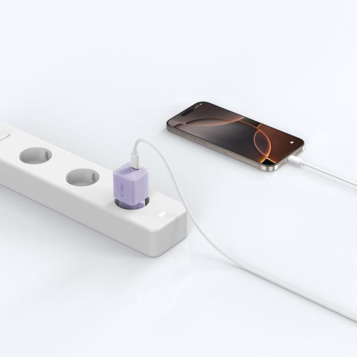 TECH-PROTECT NCM25 1-PORT NETWORK CHARGER PD 25W BABY PURPLE