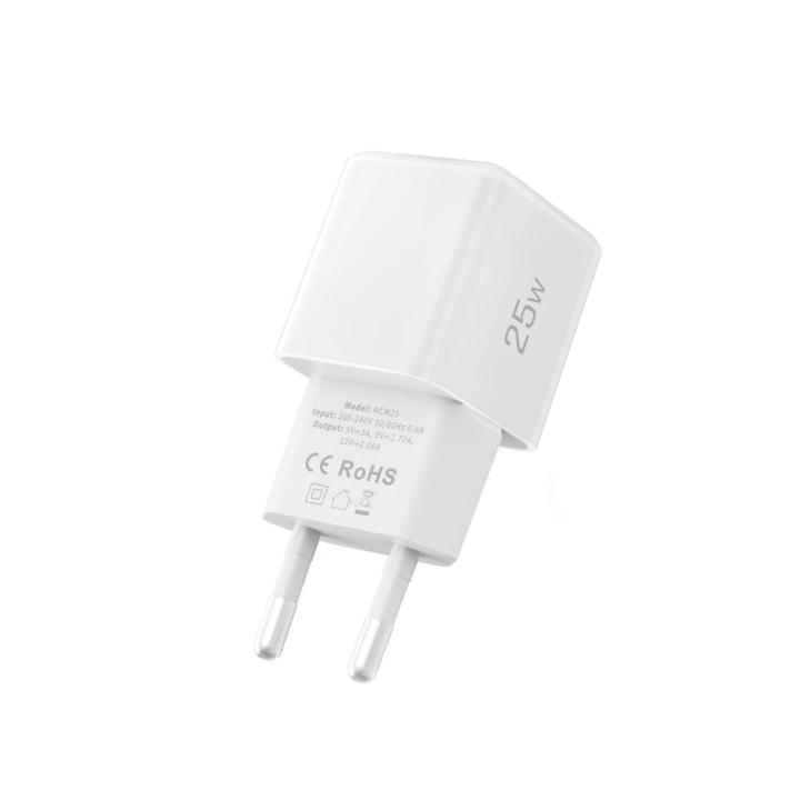 TECH-PROTECT NCM25 1-PORT NETWORK CHARGER PD 25W WHITE