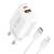 TECH-PROTECT NCA30 2-PORT NETWORK CHARGER PD 30W / QC3.0 + LIGHTNING CABLE WHITE