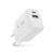 TECH-PROTECT NCA30 2-PORT NETWORK CHARGER PD 30W / QC3.0 WHITE