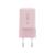 TECH-PROTECT NCM33 2-PORT NETWORK CHARGER PD 33W / QC3.0 BABY PINK