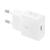 SAMSUNG oryginalna ładowarka sieciowa Typ C + kabel Typ C do Typ C PD 3A 25W GaN EP-T2510XWEGEU biała blister