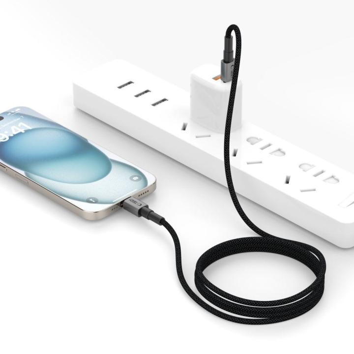 TECH-PROTECT ULTRABOOST DNA LIGHTNING CABLE PD 27W / 3A 25CM IRON GREY