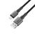 TECH-PROTECT ULTRABOOST DNA LIGHTNING CABLE 15W/3A 100CM IRON GREY