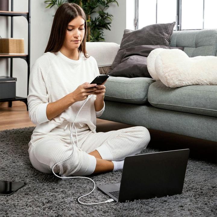 TECH-PROTECT ULTRABOOST LITE TYPE-C CABLE PD 60W / 3A 200CM COOL GREY