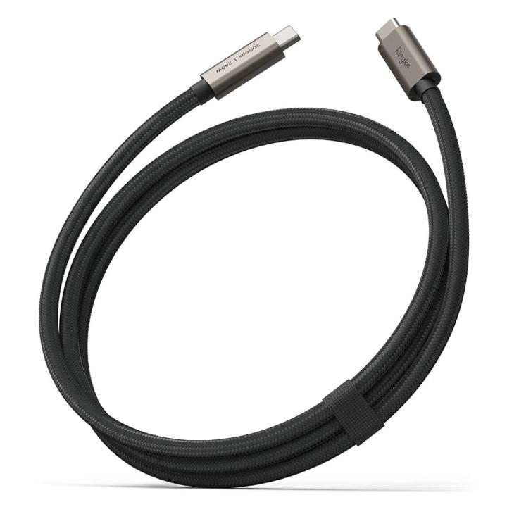 RINGKE USB 3.2 GEN 2X2 TYPE-C CABLE PD 240W 100CM BLACK
