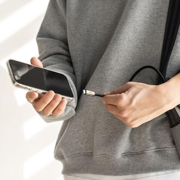 RINGKE USB 3.2 GEN 2X2 TYPE-C CABLE PD 240W 100CM BLACK