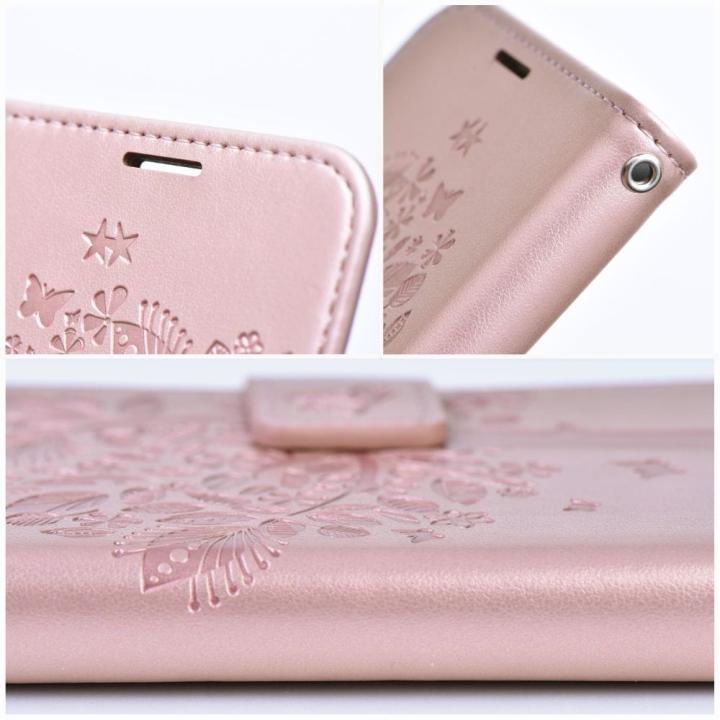 Kabura MEZZO Book do SAMSUNG A53 5G drzewo złoty róż