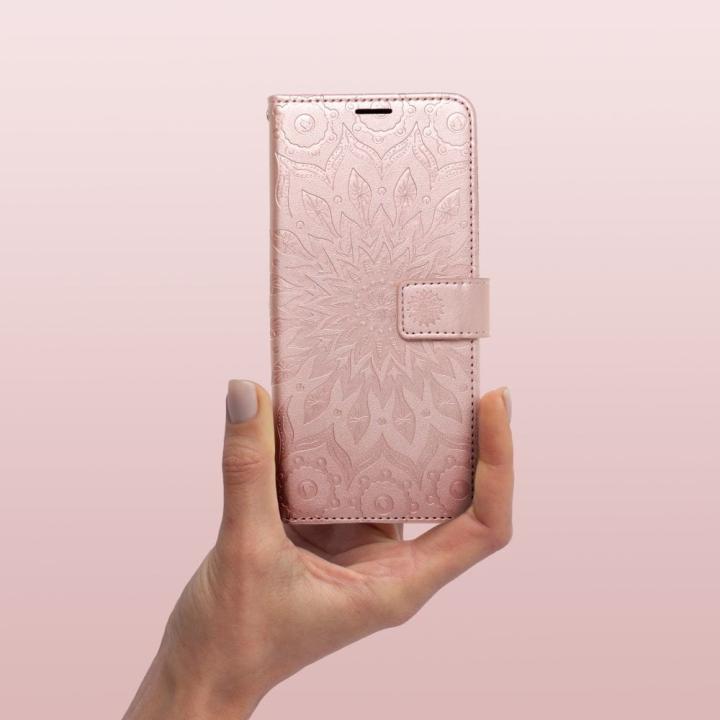 Kabura MEZZO Book do SAMSUNG A53 5G mandala złoty róż