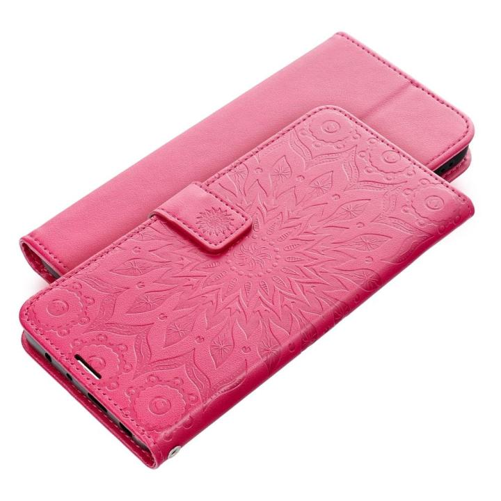 Kabura MEZZO Book do XIAOMI Redmi Note 14 4G (GLOBAL - 164,84mm x 78,15mm x 8,16mm) mandala magenta