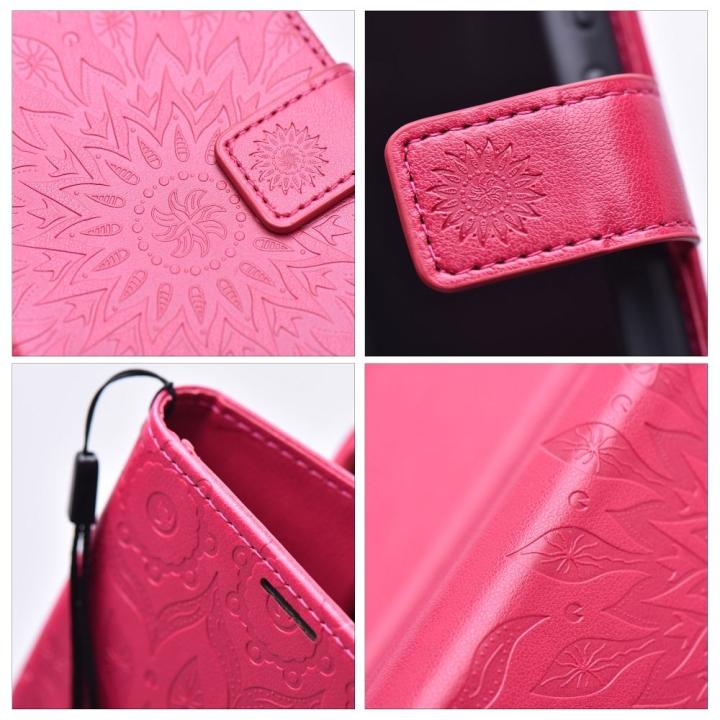 Kabura MEZZO Book do XIAOMI Redmi Note 14 4G (GLOBAL - 164,84mm x 78,15mm x 8,16mm) mandala magenta