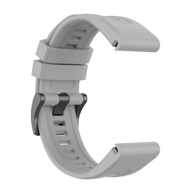 Pasek silikonowy do GARMIN FENIX 3 / 3HR / 5X / 6X / 6X Pro / 7X / 7X Pro szary (12)