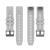 Pasek silikonowy do GARMIN FENIX 3 / 3HR / 5X / 6X / 6X Pro / 7X / 7X Pro szary (12)