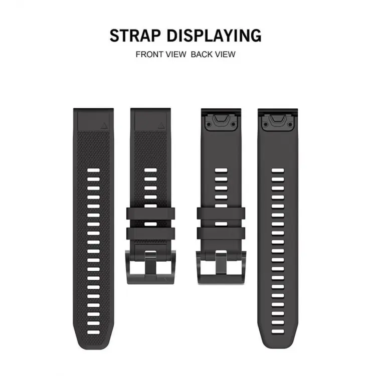 TECH-PROTECT SMOOTH GARMIN FENIX 3 / 5X / 3HR / 5X PLUS / 6X / 6X PRO / 7X BLACK