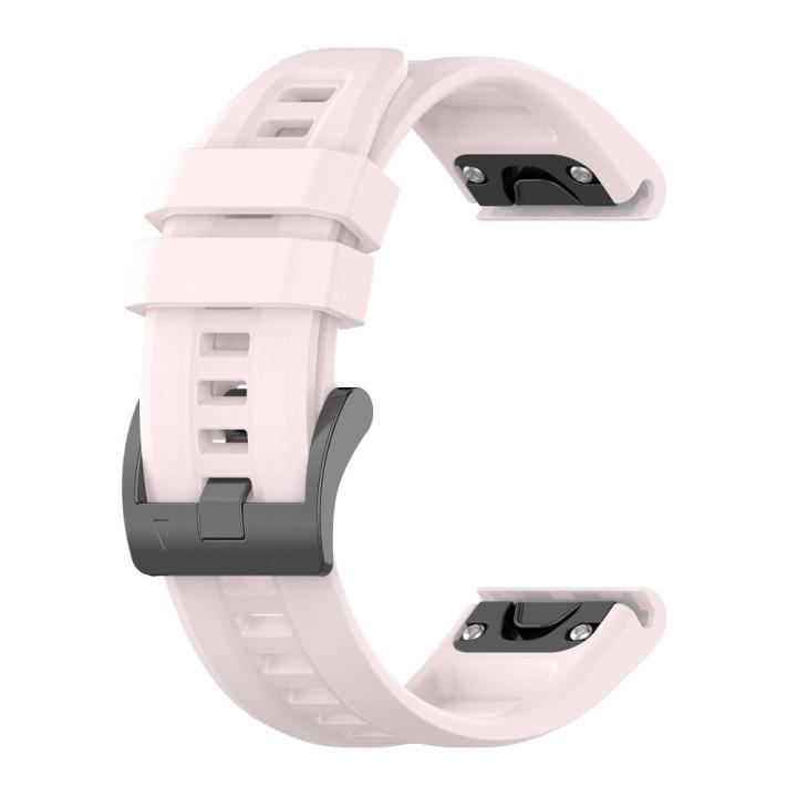 Pasek silikonowy do GARMIN FENIX 3 / 3HR / 5X / 6X / 6X Pro / 7X / 7X Pro róż (3)