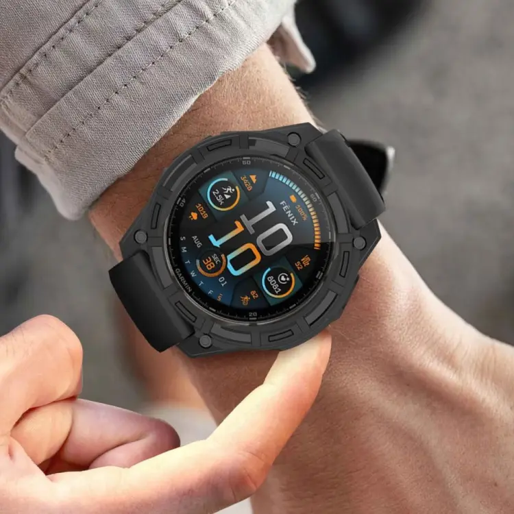 TECH-PROTECT DEFENSE AIR GARMIN FENIX 7X / 7X PRO BLACK