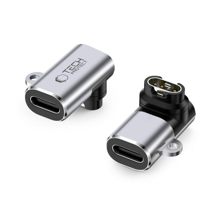 TECH-PROTECT ULTRABOOST ADAPTER TYPE-C TO GARMIN WATCH GREY
