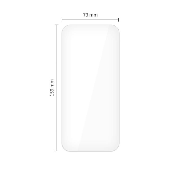SZKŁO HARTOWANE TECH-PROTECT GLASS FIT+ 2-PACK IPHONE 16 PRO MAX / 17 PRO MAX CLEAR