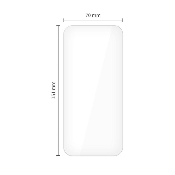 SZKŁO HARTOWANE TECH-PROTECT GLASS FIT+ 2-PACK IPHONE 17 AIR CLEAR