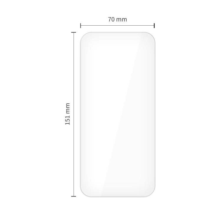 SZKŁO HARTOWANE TECH-PROTECT GLASS FIT+ 2-PACK IPHONE 17 AIR CLEAR