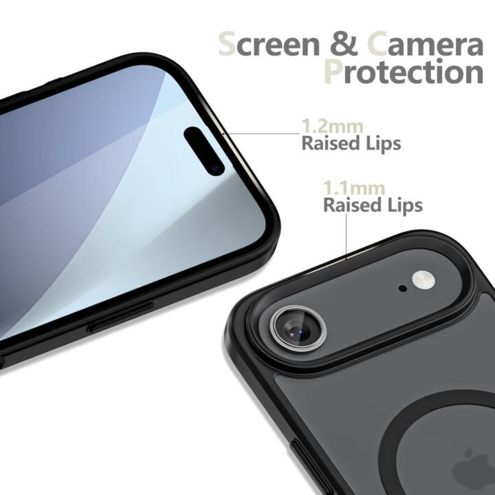 TECH-PROTECT MAGMAT MAGSAFE IPHONE 17 AIR MATTE BLACK