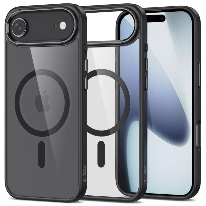 TECH-PROTECT MAGMAT MAGSAFE IPHONE 17 AIR BLACK/CLEAR