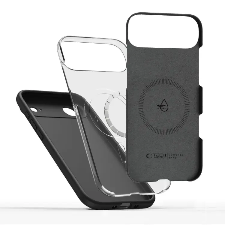 TECH-PROTECT SILICONE MAGSAFE IPHONE 17 AIR BLACK