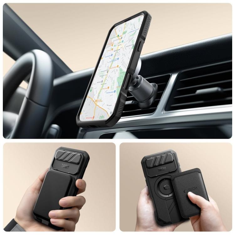 TECH-PROTECT KEVLAR MAGSAFE IPHONE 17 AIR BLACK