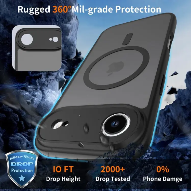 TECH-PROTECT BASICMAG MAGSAFE IPHONE 17 AIR MATTE BLACK