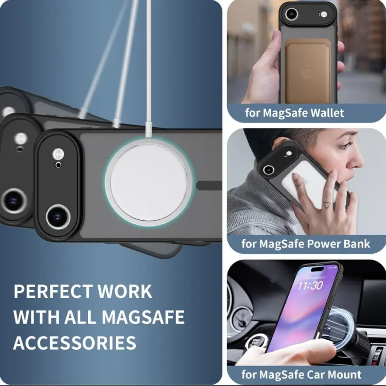 TECH-PROTECT BASICMAG MAGSAFE IPHONE 17 AIR MATTE BLACK
