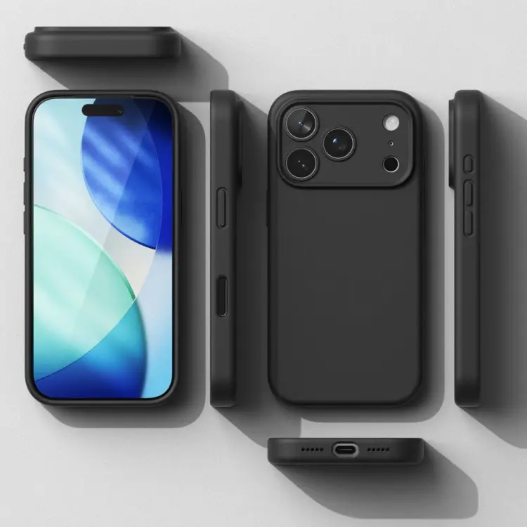 RINGKE SILICONE MAGNETIC MAGSAFE IPHONE 17 PRO MAX BLACK