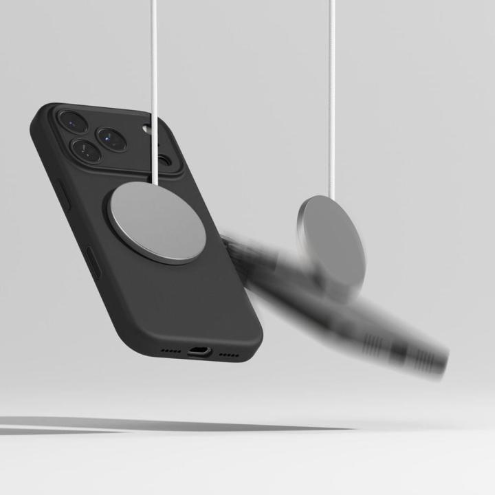 RINGKE SILICONE MAGNETIC MAGSAFE IPHONE 17 PRO MAX BLACK
