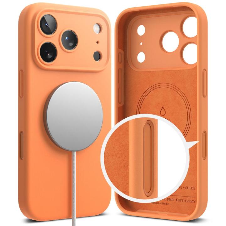 RINGKE SILICONE MAGNETIC MAGSAFE IPHONE 17 PRO MAX TANGERINE