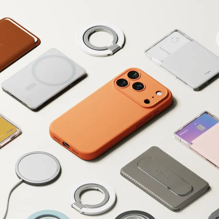 RINGKE SILICONE MAGNETIC MAGSAFE IPHONE 17 PRO MAX TANGERINE