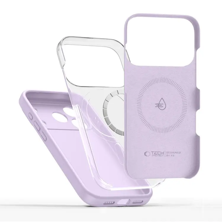 TECH-PROTECT SILICONE MAGSAFE IPHONE 17 PRO MAX MAUVE