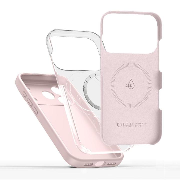 TECH-PROTECT SILICONE MAGSAFE IPHONE 17 PRO MAX PINK PEARL