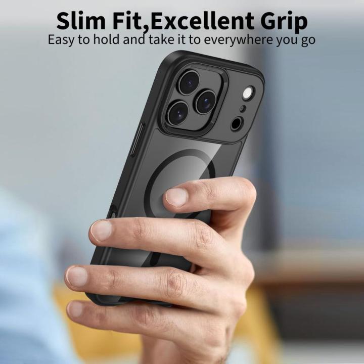 TECH-PROTECT MAGMAT MAGSAFE IPHONE 17 PRO MAX BLACK/CLEAR