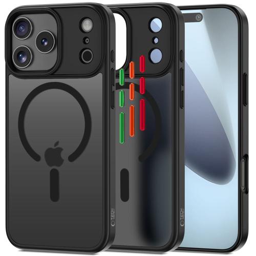 TECH-PROTECT MAGMAT XT 4-SET MAGSAFE IPHONE 17 PRO MAX MATTE BLACK