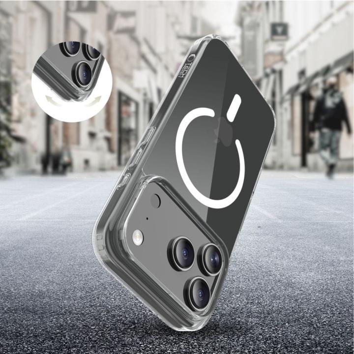 TECH-PROTECT FLEXAIR HYBRID MAGSAFE IPHONE 17 PRO MAX CLEAR