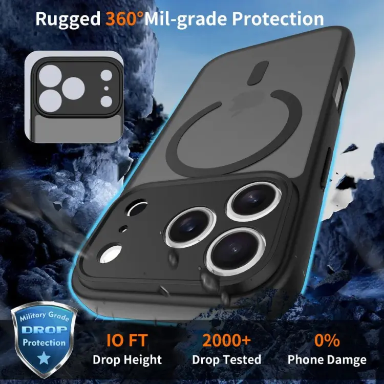 TECH-PROTECT BASICMAG MAGSAFE IPHONE 17 PRO MAX MATTE BLACK