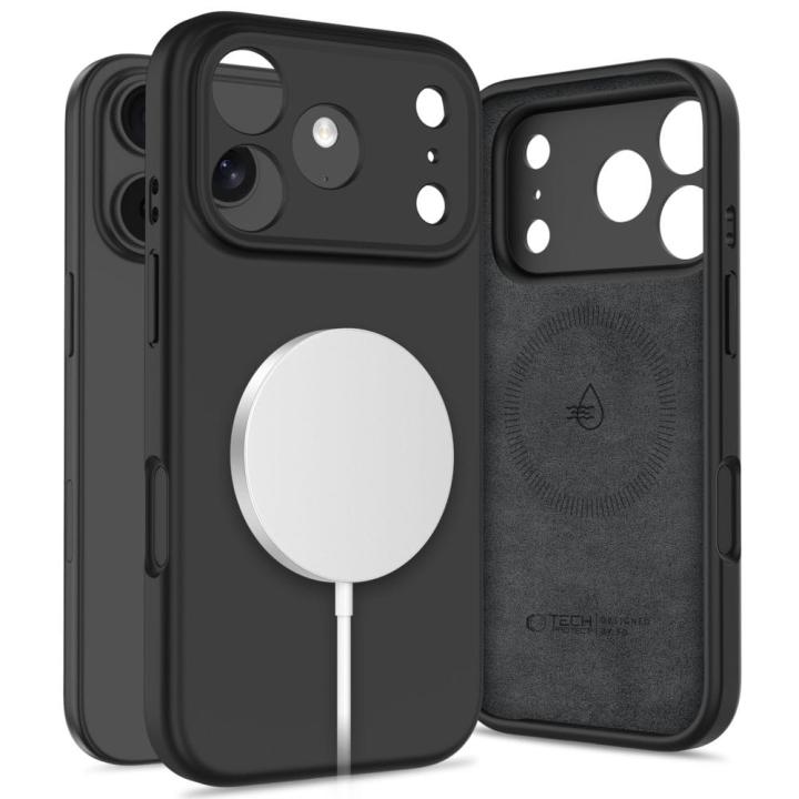 TECH-PROTECT SILICONE MAGSAFE IPHONE 17 PRO BLACK